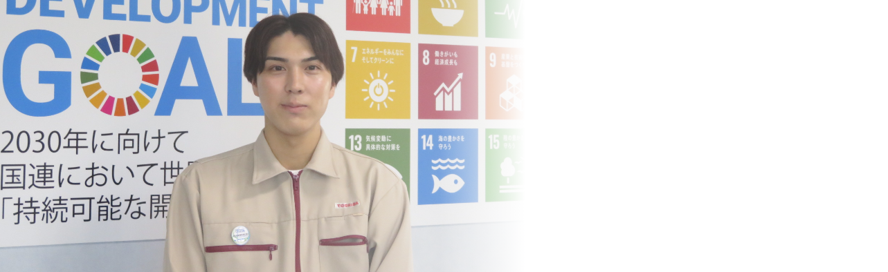 オプトデバイス製造部 半導体製造工程リーダー T.Aさんの写真